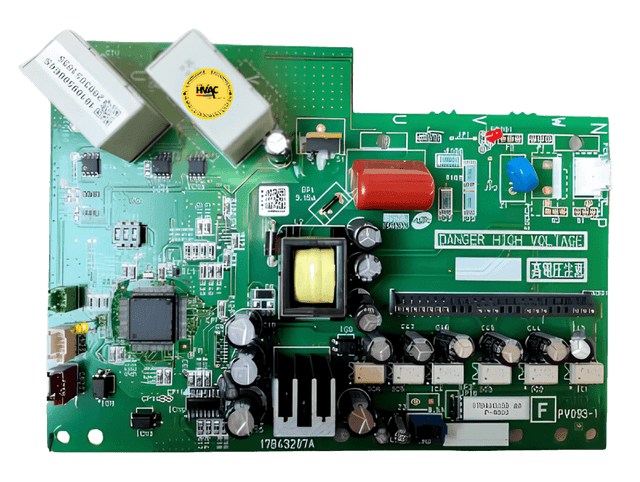 Placa de Controle Principal - 17B43207A, vista frontal