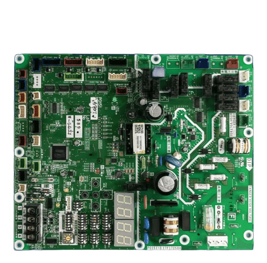 Placa de Controle Principal - 17F17258A, vista frontal