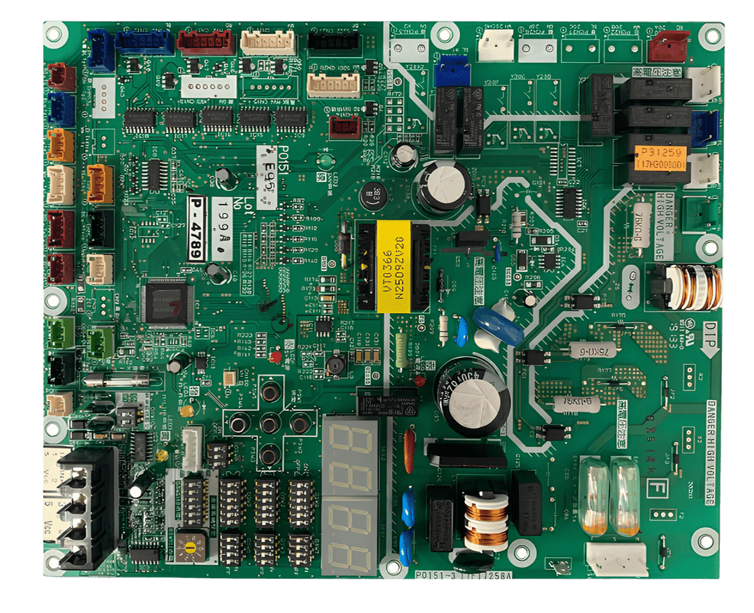 Placa de Controle Principal - D46862A, vista frontal