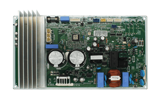 Placa de Controle Principal - EBR77272301, vista frontal