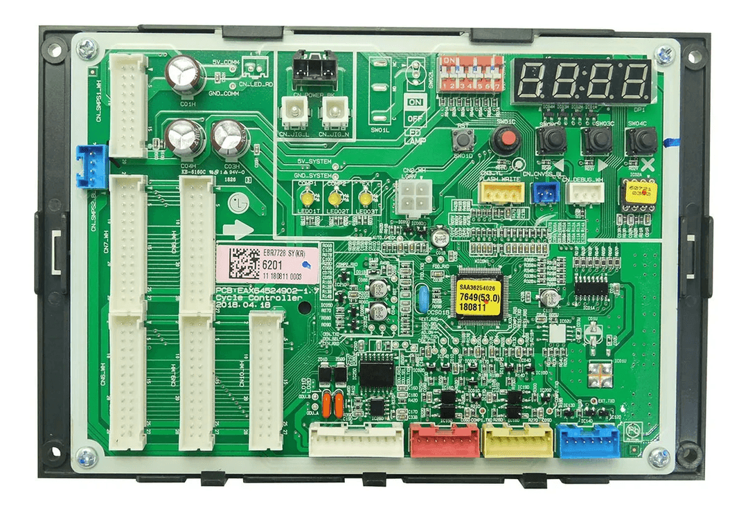 Placa de Controle Principal - EBR77286201, vista frontal