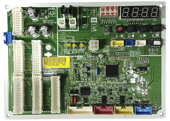 Placa de Controle Principal - EBR79858601, vista frontal