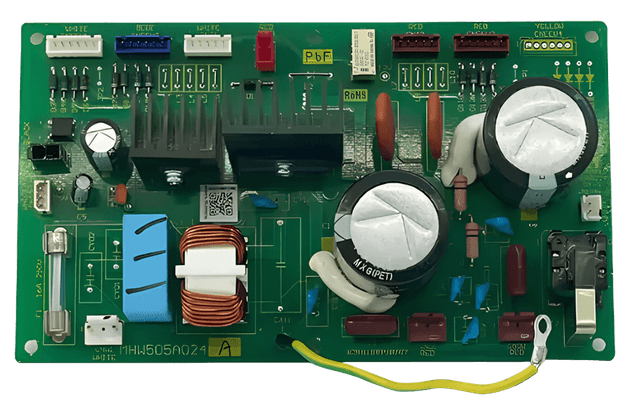 Placa de Controle Principal - MHW505A024A, vista frontal