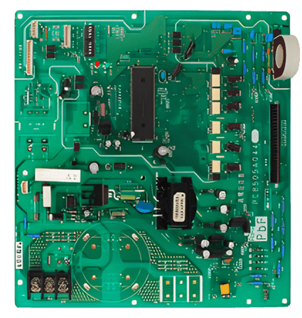 Placa de Controle Principal - PCB505A044, vista frontal