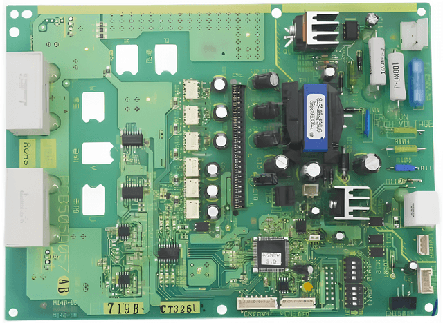 Placa de Controle Principal - PCB505A157AB, vista frontal