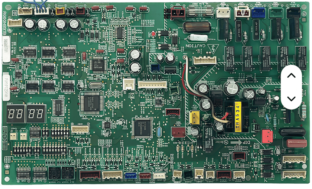 Placa de Controle Principal - RG00N937B, vista frontal