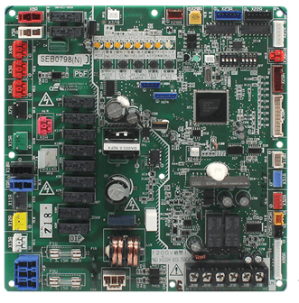 Placa de Controle Principal - SEB0798 | 5007896, vista frontal