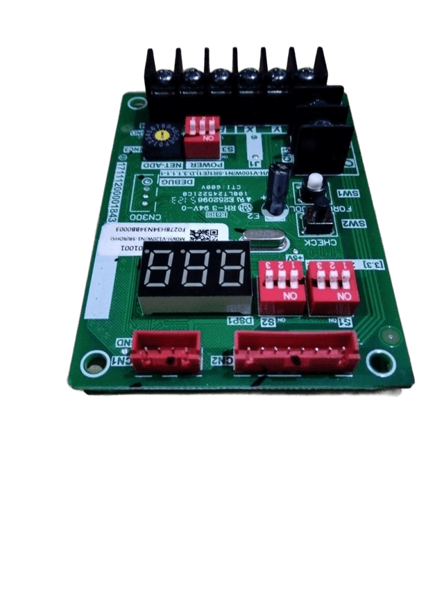 Placa Eletrônica de Comunicação - 17111200A01001, vista frontal