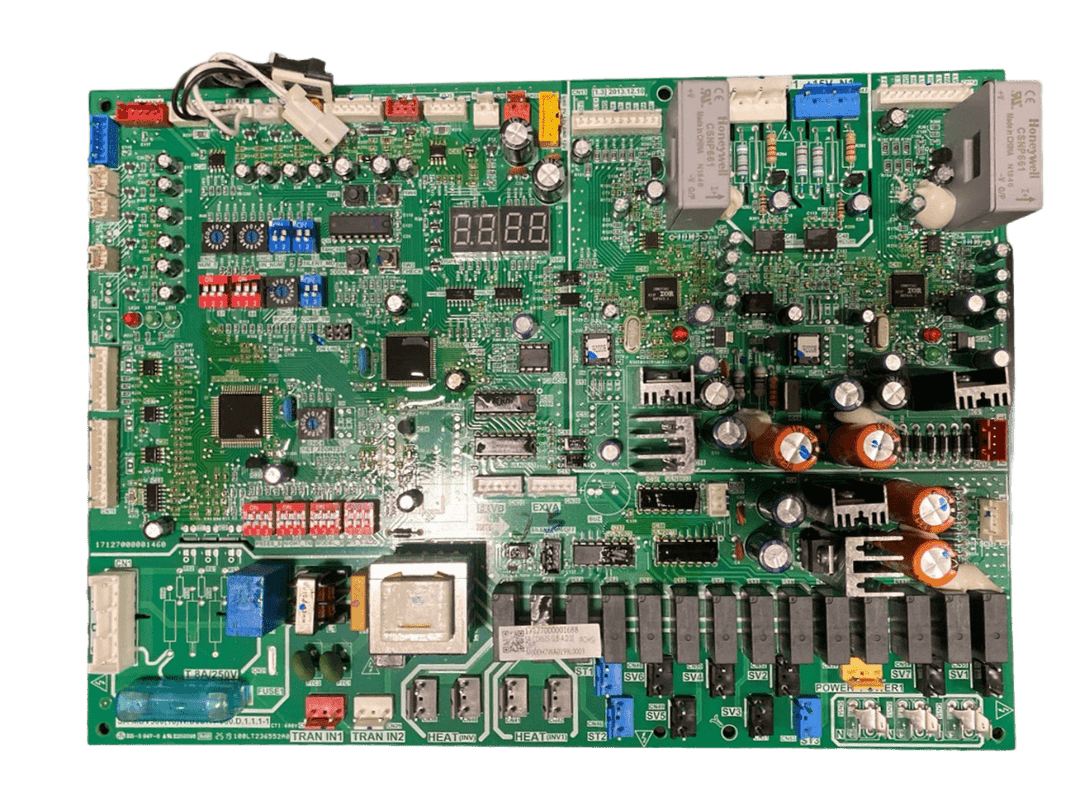 Placa Eletrônica de Controle - 17127000001688, vista frontal