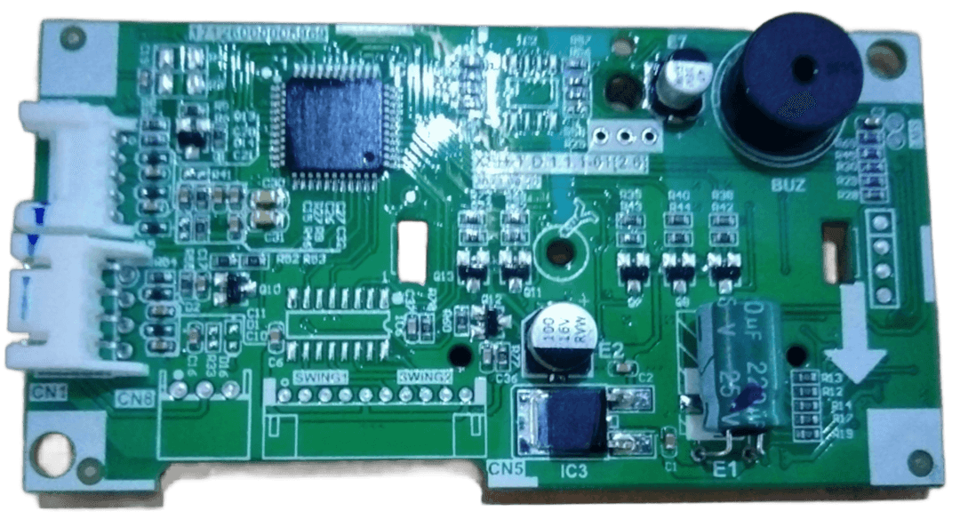 Placa Eletrônica do Display - 17126000006313, vista frontal