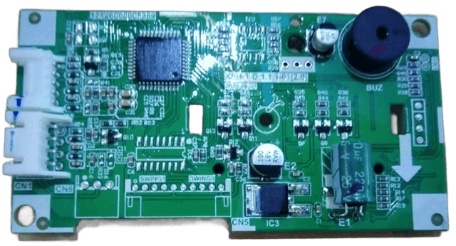 Placa Eletrônica do Display - 17126000006313, vista frontal