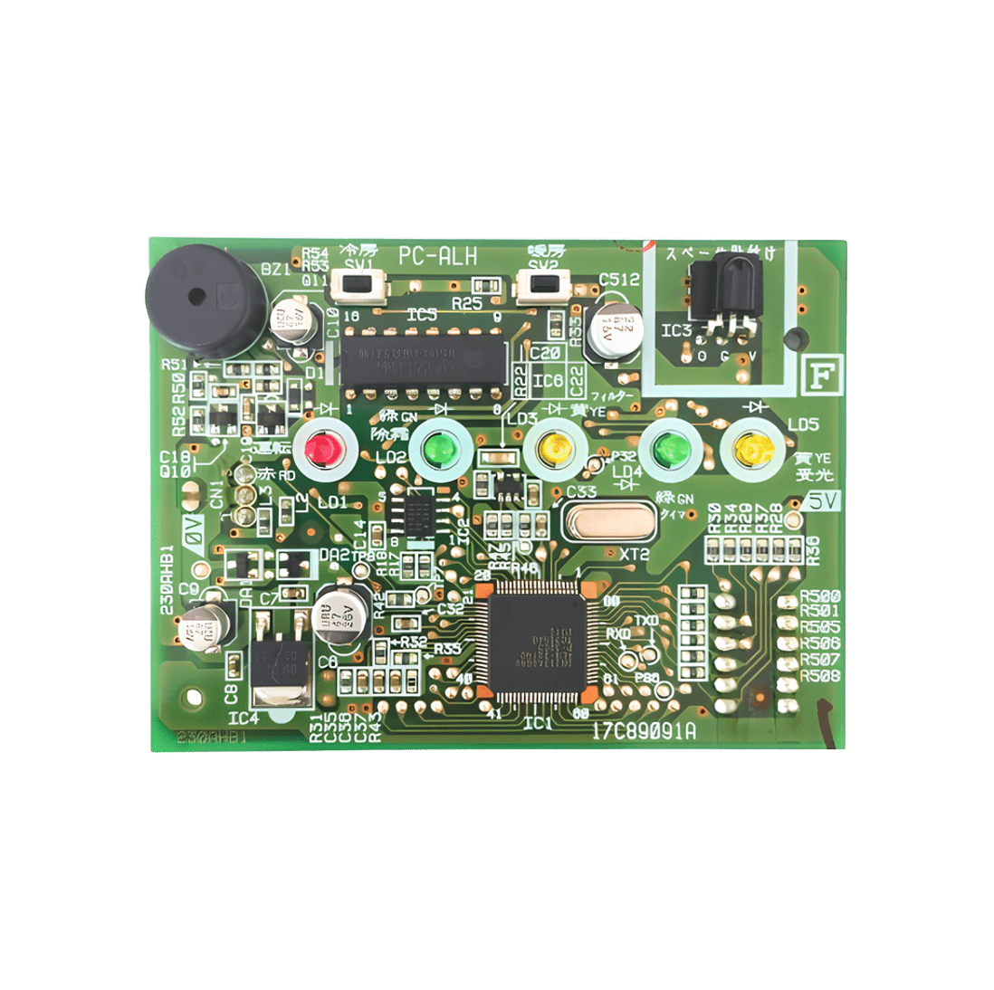 Placa Eletrônica do Display - 17C89091A, vista frontal