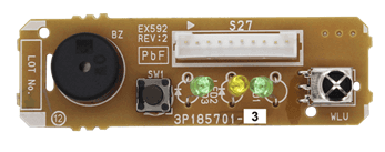 Placa Eletrônica do Display - 3P185701-3 | 5008257, vista frontal