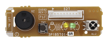 Placa Eletrônica do Display - 3P185701 | 6024915, vista frontal